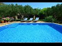 Hiša za počitnice Vojo - private swimming pool: H(4) Bol - Otok Brač  - Hrvaška  - odprti bazen (hiša in okolica)