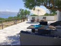 Hiša za počitnice Mary: relaxing with pool: H(4) Postira - Otok Brač  - Hrvaška  - H(4): terasa