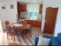 Apartmaji Fran - 20m from the sea: A1(6+2) Postira - Otok Brač  - Apartma - A1(6+2): kuhinja in jedilnica