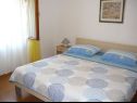 Apartmaji Soni - with barbecue; A1(3), A2(4) Postira - Otok Brač  - Apartma - A2(4): spalnica