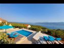 Hiša za počitnice ItIta - with pool and view: H(4+1) Postira - Otok Brač  - Hrvaška  - pogled na morje