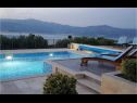 Hiša za počitnice ItIta - with pool and view: H(4+1) Postira - Otok Brač  - Hrvaška  - pogled na morje