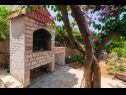 Hiša za počitnice Lumos - panoramic view & olive garden: H(10) Postira - Otok Brač  - Hrvaška  - kamin (hiša in okolica)