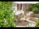Apartmaji Stone garden - cosy and comfy : A1(4), A2(2) Supetar - Otok Brač  - Apartma - A2(2): vrtna terasa