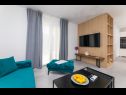 Apartmaji L&R - with pool: A1(4) Supetar - Otok Brač  - Apartma - A1(4): dnevna soba