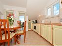 Apartmaji Aurelija - 20 m from beach: A1(4+2), A2(4), A3(2+2) Arbanija - Otok Čiovo  - Apartma - A3(2+2): kuhinja in jedilnica