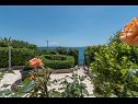 Apartmaji Daniela - terrace with amazing sea view A1(6) Okrug Gornji - Otok Čiovo  - dvorišče