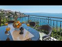 Apartmaji Daniela - terrace with amazing sea view A1(6) Okrug Gornji - Otok Čiovo  - hiša