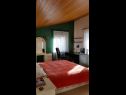 Apartmaji Doria - 20m from beach: A1 Grego(4), A3 Doric(4), A4 Teuta(2+2) Okrug Gornji - Otok Čiovo  - Apartma - A4 Teuta(2+2): spalnica