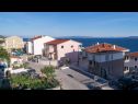 Apartmaji Brane - 100m from the beach: A1 Ana (4+1), A2 Damira (4+1) Okrug Gornji - Otok Čiovo  - Apartma - A1 Ana (4+1): pogled na morje