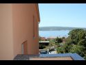 Apartmaji Blaženko A1(4) Crikvenica - Riviera Crikvenica  - pogled na morje