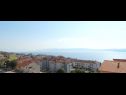 Apartmaji Zdravko B1(4+1) Crikvenica - Riviera Crikvenica  - Apartma - B1(4+1): pogled na morje
