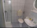 Apartmaji Marija - seaview: A1(2+1), A2(4), A3(2), A4(6+2) Novi Vinodolski - Riviera Crikvenica  - Apartma - A3(2): kopalnica s straniščem