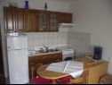 Apartmaji Marija - seaview: A1(2+1), A2(4), A3(2), A4(6+2) Novi Vinodolski - Riviera Crikvenica  - Apartma - A3(2): kuhinja in jedilnica