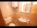 Apartmaji Nikola - free parking A11(4+1), A12(4) Mlini - Riviera Dubrovnik  - Apartma - A12(4): kopalnica s straniščem