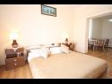 Apartmaji in sobe Nikola 1 - free parking: SA1(2+2), A5(3+1), A6(4+1), A8(4+1), R4(2), R7(2) Mlini - Riviera Dubrovnik  - Studio apartma - SA1(2+2): spalnica