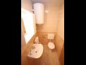 Apartmaji Nikola - free parking A11(4+1), A12(4) Mlini - Riviera Dubrovnik  - Apartma - A11(4+1): kopalnica s straniščem