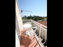 Apartmaji Nikola - free parking A11(4+1), A12(4) Mlini - Riviera Dubrovnik  - Apartma - A12(4): balkon