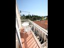 Apartmaji Nikola - free parking A11(4+1), A12(4) Mlini - Riviera Dubrovnik  - Apartma - A12(4): balkon