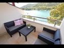Apartmaji Leo - sea view & comfortable: A1(6) Ploče - Riviera Dubrovnik  - pogled na morje