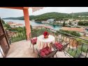 Apartmaji Ivan - sea view & serenity: A2(5+1) Božava - Dugi otok  - hiša