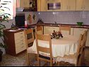 Apartmaji Nada A1(8), A2(8) Sućuraj - Otok Hvar  - Apartma - A2(8): kuhinja in jedilnica