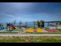 Apartmaji Rajka - 20 m from beach: Rajka(4) Koromačno - Istra  - otroško igrišče