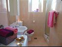 Apartmaji Rajka - 20 m from beach: Rajka(4) Koromačno - Istra  - Apartma - Rajka(4): kopalnica s straniščem