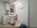 Apartmaji Želja - sea view: A1(8) Medulin - Istra  - Apartma - A1(8): kopalnica s straniščem