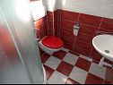Apartmaji Jana: A3(4), A5(4), A6(4) Medulin - Istra  - Apartma - A5(4): kopalnica s straniščem