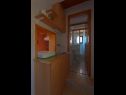 Apartmaji Niv - 100 m from beach: 1 - B1(4+1), 2 - A1(2+1) Umag - Istra  - Apartma - 2 - A1(2+1): kopalnica s straniščem