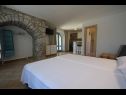 Apartmaji Insula Insule - rustic & peaceful: SA1(2+1), SA2(2+1) Skrbčići - Otok Krk  - Studio apartma - SA1(2+1): spalnica
