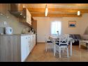 Apartmaji Insula Insule - rustic & peaceful: SA1(2+1), SA2(2+1) Skrbčići - Otok Krk  - Studio apartma - SA2(2+1): kuhinja in jedilnica