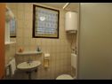 Apartmaji Pava SA1 (2), SA2 (2) Vrbnik - Otok Krk  - Studio apartma - SA1 (2): kopalnica s straniščem
