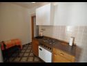 Apartmaji Pava SA1 (2), SA2 (2) Vrbnik - Otok Krk  - Studio apartma - SA2 (2): kuhinja in jedilnica