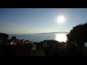 Apartmaji Mirjana: sea view & balcony: A1 MN (2+1), A2 JN (2+1) Baška Voda - Riviera Makarska  - pogled