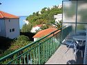 Apartmaji Eddie - 80m from the sea A1(4+2), A2(2+1) Baška Voda - Riviera Makarska  - Apartma - A1(4+2): pokrita terasa