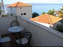 Apartmaji Eddie - 80m from the sea A1(4+2), A2(2+1) Baška Voda - Riviera Makarska  - Apartma - A2(2+1): balkon