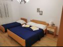 Apartmaji Toni - 150m from pebble beach: A1 veliki (5) Baška Voda - Riviera Makarska  - Apartma - A1 veliki (5): spalnica