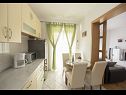 Apartmaji Robert - sea view : A1(4+1), A2(4+2) Brela - Riviera Makarska  - Apartma - A2(4+2): kuhinja in jedilnica