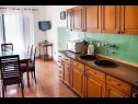 Apartmaji Ante - seaview A1(5), SA2(3), SA3(2+1) Brela - Riviera Makarska  - Apartma - A1(5): kuhinja in jedilnica