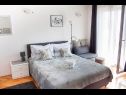 Apartmaji Ante - seaview A1(5), SA2(3), SA3(2+1) Brela - Riviera Makarska  - Studio apartma - SA3(2+1): spalnica