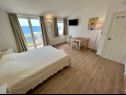 Apartmaji Via - 250 m from sea: SA2(2), SA3(2), SA4(2), SA1(2) Brela - Riviera Makarska  - Studio apartma - SA3(2): spalnica