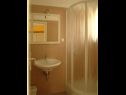 Apartmaji Secret garden - seaview: A1(4), A2(2) Brela - Riviera Makarska  - Apartma - A1(4): kopalnica s straniščem