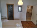 Apartmaji Mare - 150 m from beach SA1(2), A2(4+1), A3(4+2) Brela - Riviera Makarska  - Apartma - A2(4+1): spalnica