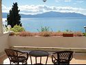 Apartmaji Sea View - cosy & comfortable: A2 Zaborke(4), A4 Somina(2+2) Brist - Riviera Makarska  - pogled