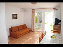 Apartmaji Sea View - cosy & comfortable: A2 Zaborke(4), A4 Somina(2+2) Brist - Riviera Makarska  - Apartma - A4 Somina(2+2): dnevna soba