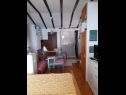Apartmaji Danka - affordable and at the beach: SA1(2) Brist - Riviera Makarska  - Studio apartma - SA1(2): kuhinja in jedilnica