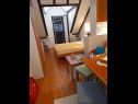 Apartmaji Danka - affordable and at the beach: SA1(2) Brist - Riviera Makarska  - Studio apartma - SA1(2): interijer