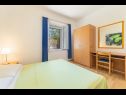 Apartmaji Horizont - 150 m from pebble beach: A1-Filip(4+2), A2-Mario(4+2) Brist - Riviera Makarska  - Apartma - A1-Filip(4+2): spalnica